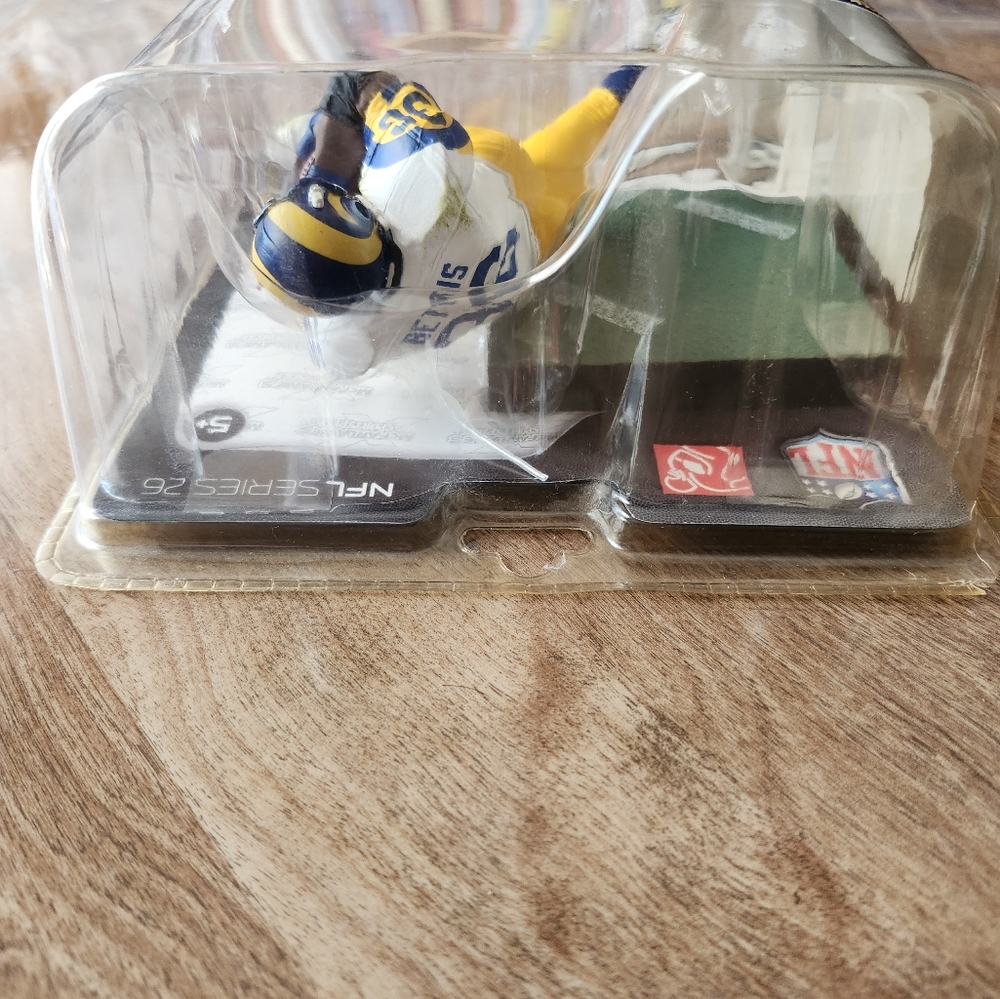 McFarlane NFL Sports Picks Series 26 Jerome Bettis St Louis Rams 36 Sealed - Picture 8 of 9